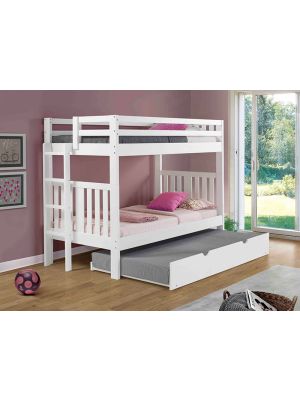 Cambridge White Bunk - by Innovations 