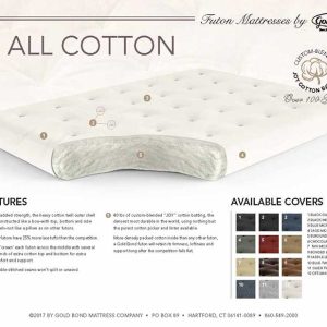 Chair 4" Cotton Futon Mattress - by Gold Bond