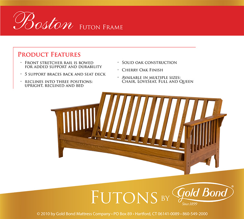 Gold Bond Boston Futon Frame