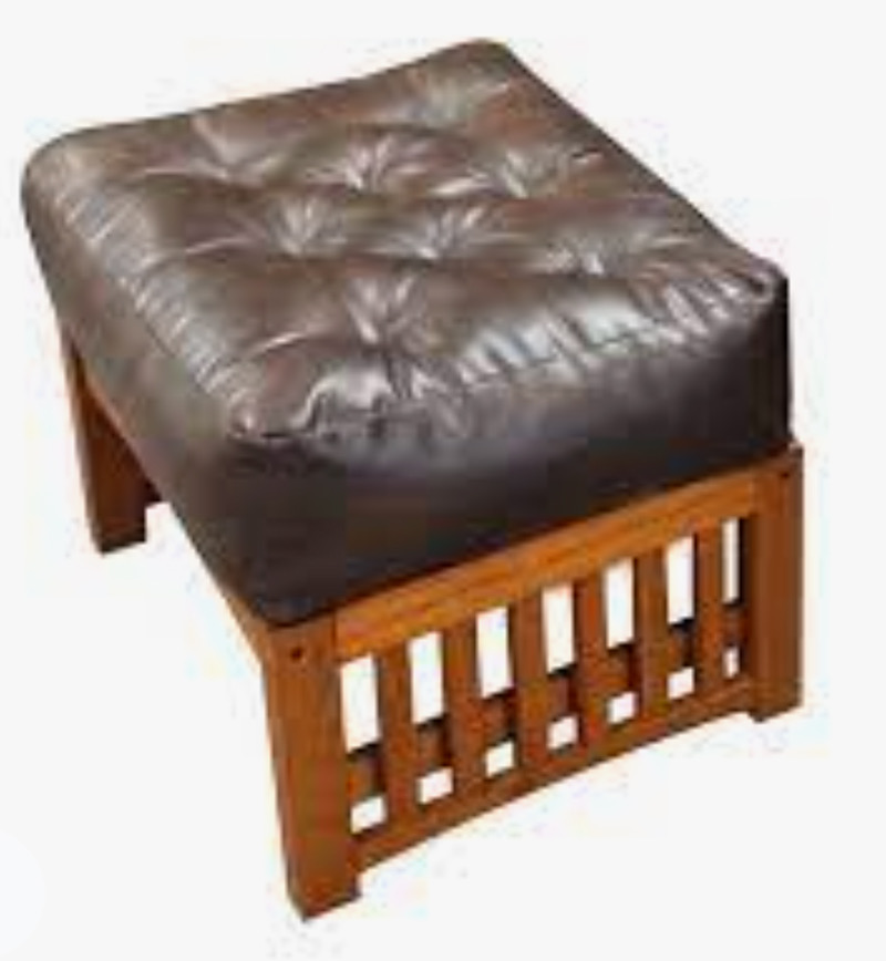 Chair Portland Futon Frame - Cherry Oak Finish - by Gold Bond - Image 4