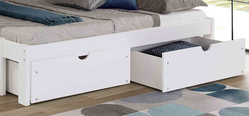 White Roll Out Drawers (Set of 2) - by Innovations