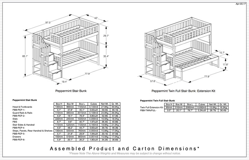 Peppermint Stair Bunk - by Night & Day - Image 8