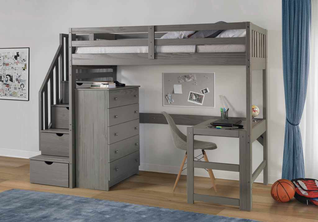 Gray Staircase Loft - by Innovations - Image 2