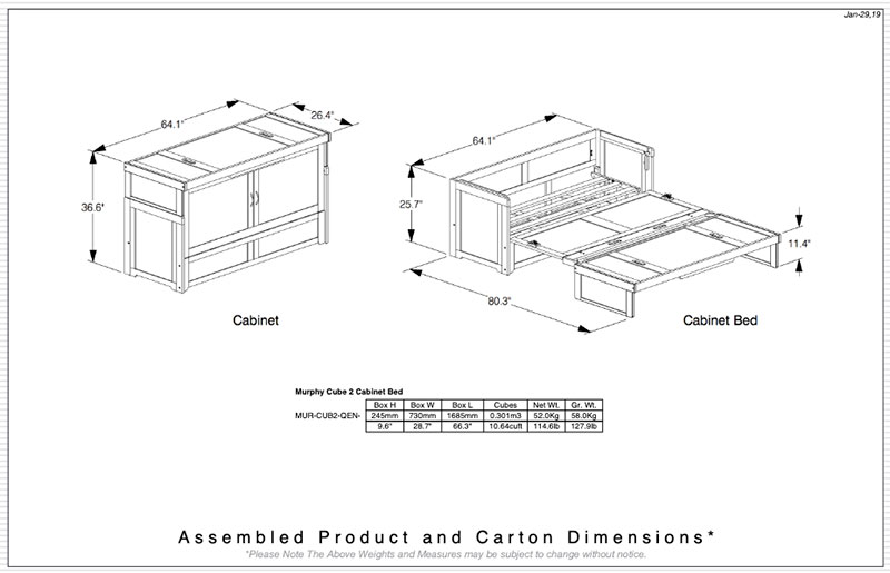 Murphy Cube Bed - Night & Day - Image 8