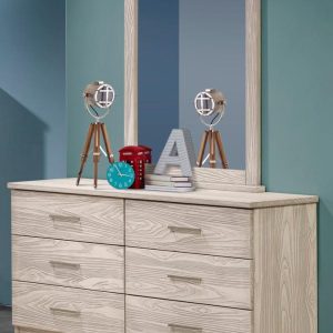 Clearance Birch 6 Drawer Dresser - by Innovations 