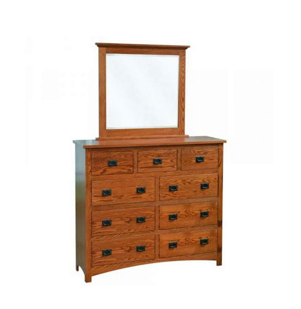 Siesta Mission 9 Drawer Dresser - by Troyer Ridge