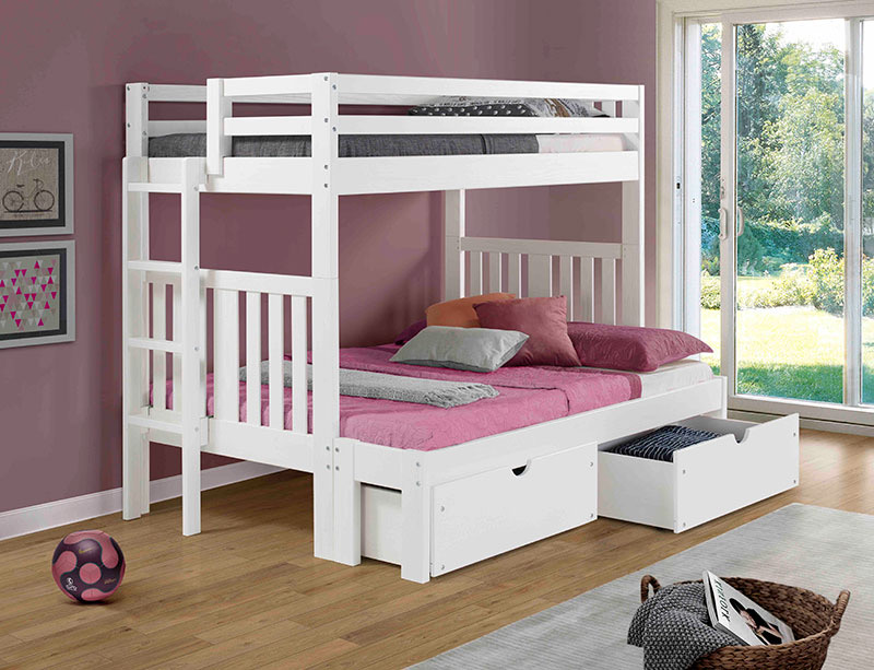 Cambridge White Bunk - by Innovations - Image 2