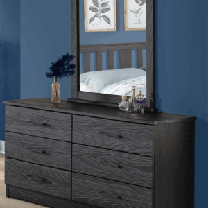 Ebony 6 Drawer Dresser - by Innovations