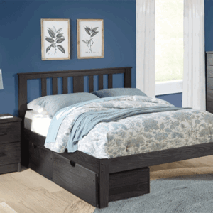 Portland Ebony Platform Bed - by Innovations